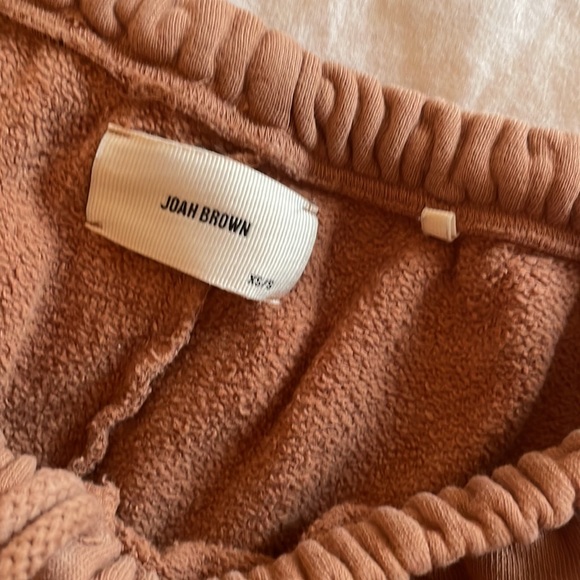Joah Brown Oversized Jogger in Terra Cotta XS/S. - Picture 3 of 6